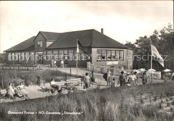 Prerow Ostseebad HO Gasstätte Restaurant Dünenhaus