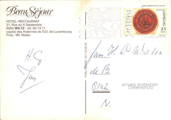 Wiltz Luxembourg Hotel Restaurant Beau Sejour – Bild 2