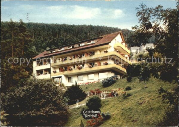Wildbad Schwarzwald Gästehaus Rothfuß