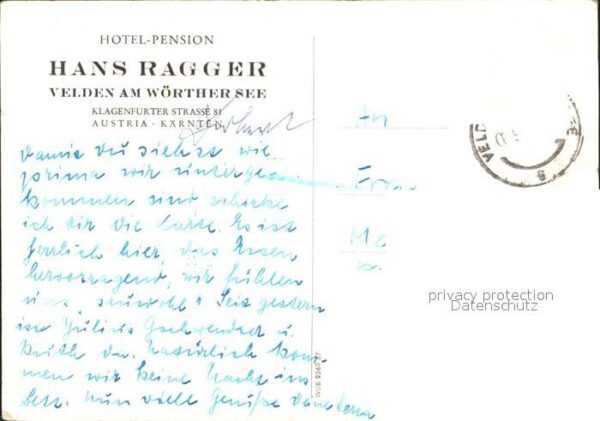 Velden Woerthersee Hotel Pension Hans Ragger – Bild 2