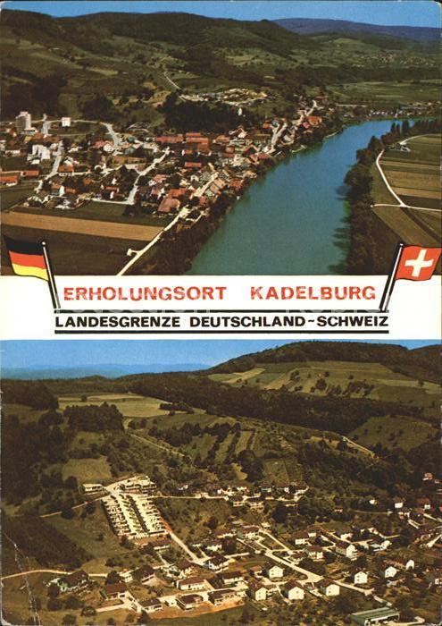 Kadelburg Fliegeraufnahme Landesgrenze Deutschlan