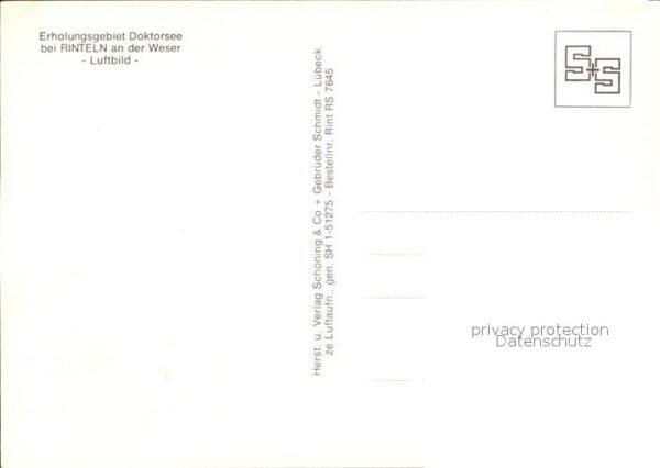 Rinteln Fliegeraufnahme Doktorsee – Bild 2