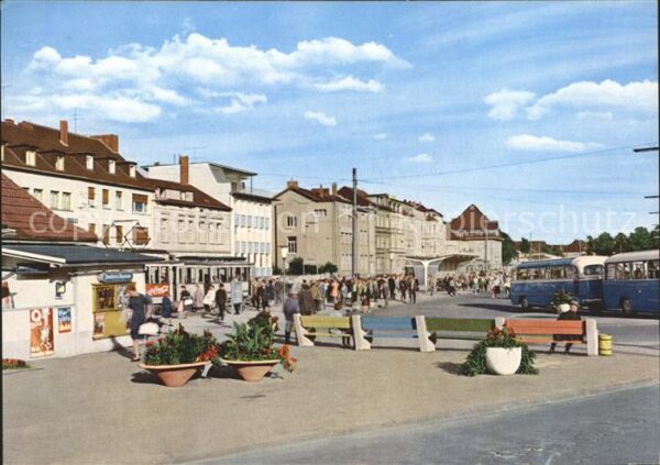 Siegburg Wilhelmstrasse mit Bus-Bahnhof