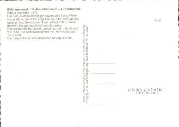 Eidersperrwerk Fliegeraufnahme mit Abschlussdamm – Bild 2