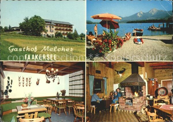 Drobollach Faaker See Gasthaus Pension Melcher Faakersee