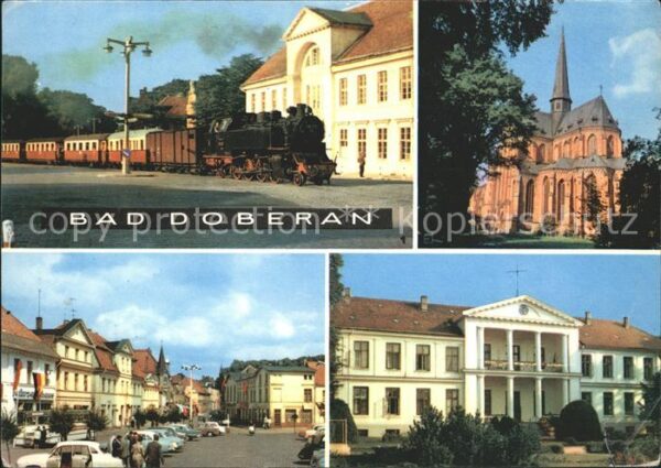 Bad Doberan Bäderbahn Dampflok Marktplatz Klosterki