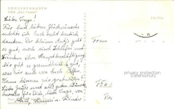 Sondershausen Thueringen HOG Zum Possen Restaurant – Bild 2