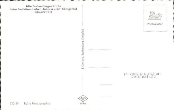 Koenigsfeld Schwarzwald Alte Buchenberger Kirche – Bild 2