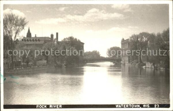 Watertown Wisconsin Rock River