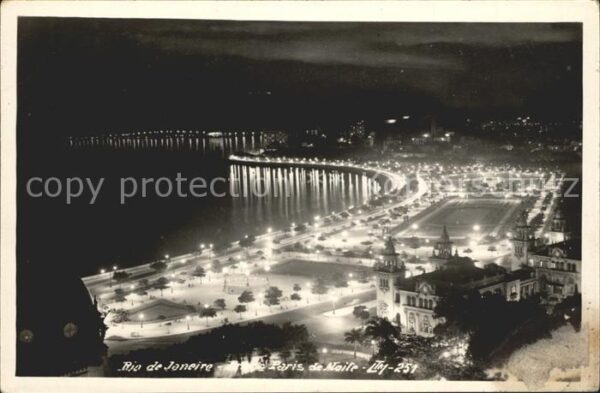Rio de Janeiro bei Nacht
