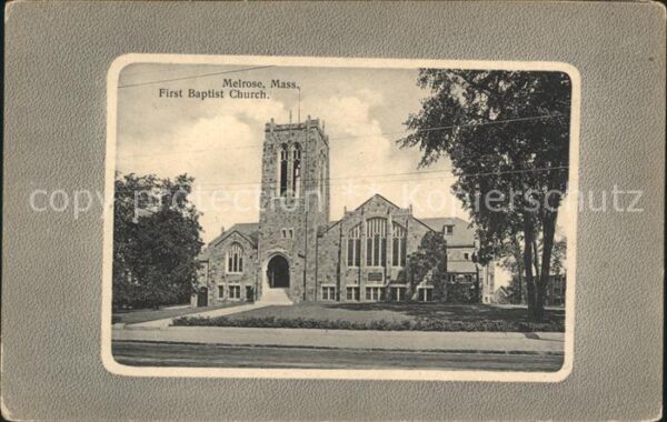 Melrose Massachusetts First Babtist Church