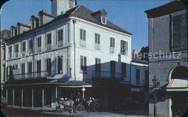 New Orleans Louisiana Napoleon House Pferdekutsche