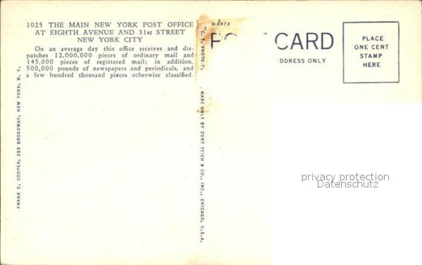New York City Main Post Office Eight Avenue – Bild 2
