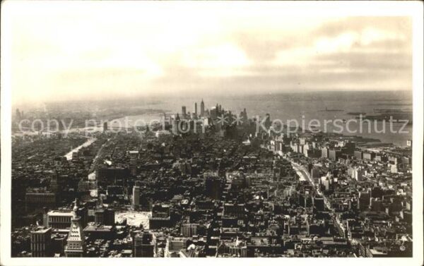 New York City View from Empire State Building Skyline