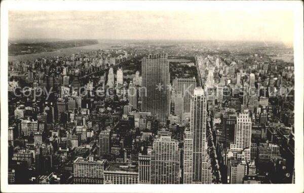New York City View from Empire State Building Skyline