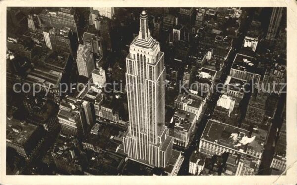 New York City Fliegeraufnahme Empire State Building