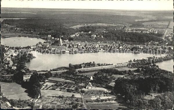 Moelln Lauenburg Fliegeraufnahme