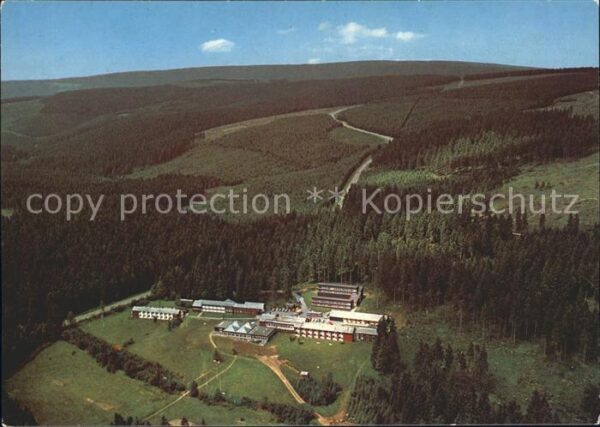 St Andreasberg Harz Fliegeraufnahme Tagungsstätte Internati
