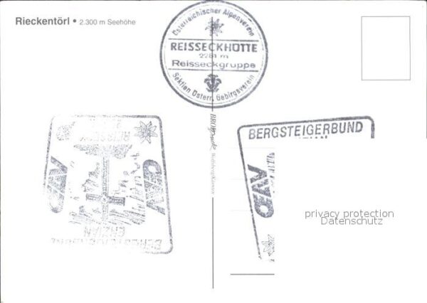 Reisseck Kaernten Reisseckhütte Rieckentörl – Bild 2
