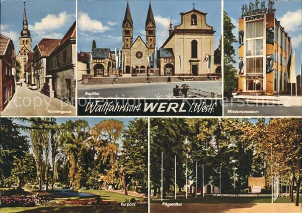 Werl Westfalen Krämergasse Basilika Missionsmuseum Pil