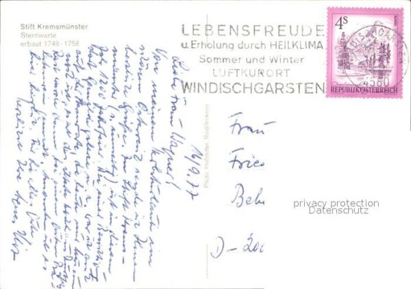 Windischgarsten Stift Kremsmünster Sternwarte – Bild 2