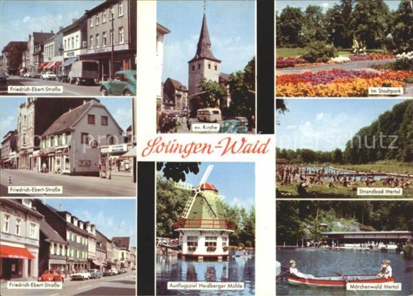 Solingen Friedrich-Ebert-Strasse Heidberger-Mühl