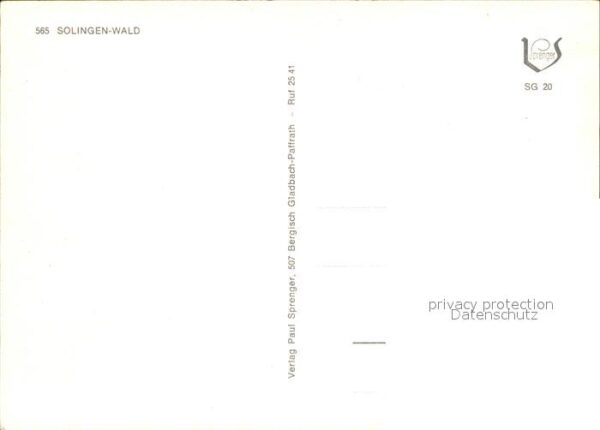 Solingen Friedrich-Ebert-Strasse Heidberger-Mühl – Bild 2
