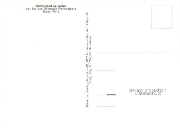 Spiegelau Fliegeraufnahme Deutscher Nationalpark – Bild 2