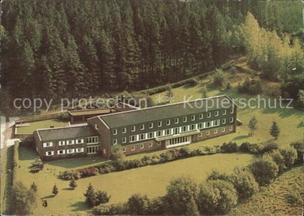 Wipperfuerth Fliegeraufnahme Jugendherberge