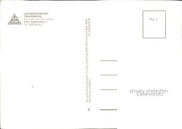 Haidmuehle Jugendherberge Frauenberg – Bild 2