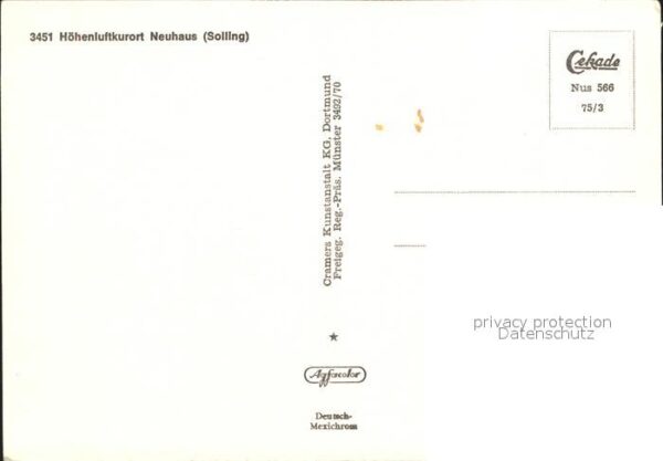 Neuhaus Solling Fliegeraufnahme – Bild 2