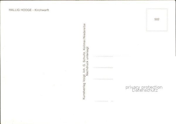 Hallig Hooge Kirchwarth – Bild 2