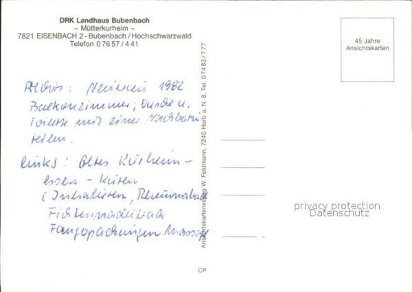 Bubenbach DRK Landhaus Bubenbach Mütterkurheim – Bild 2