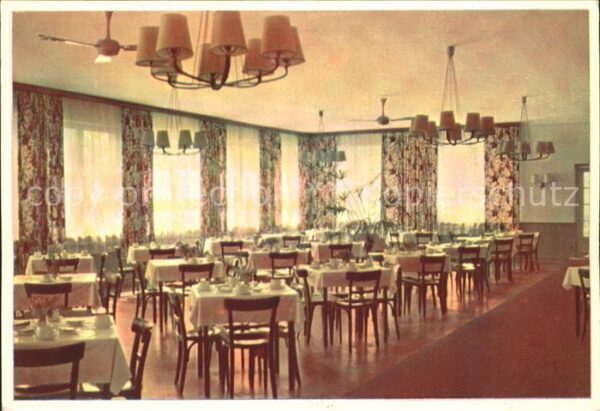Baden Wien Speisesaal Rheuma-Heilbad