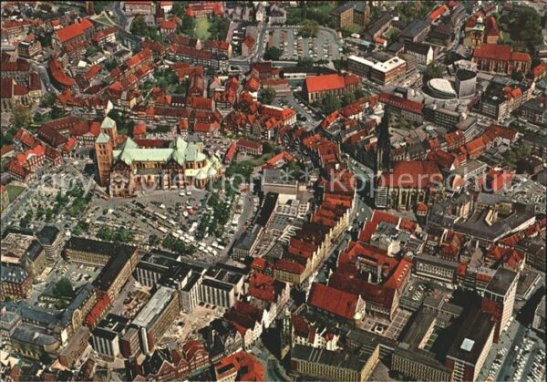 Muenster Westfalen Fliegeraufnahme