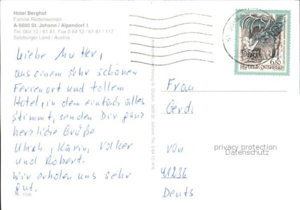 St Johann Pongau Salzburg Hotel Berghof – Bild 2