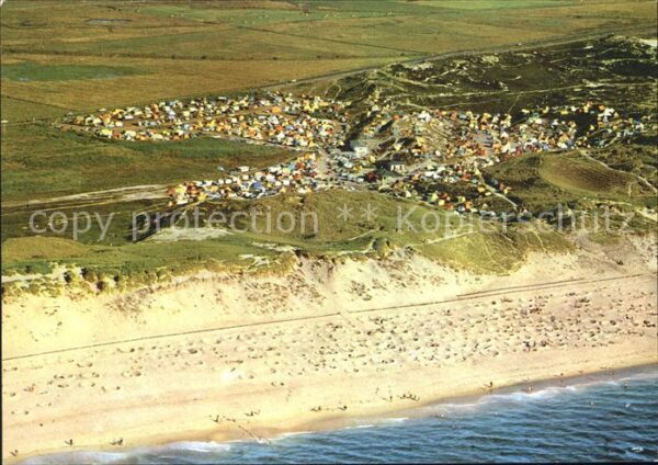 Westerland Sylt Fliegeraufnahme Camping