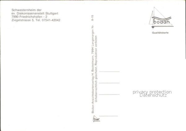 Friedrichshafen Bodensee Schwesternheim der Diakonissenanstalt S – Bild 2
