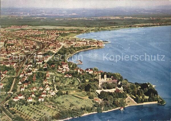 Friedrichshafen Bodensee Fliegeraufnahme