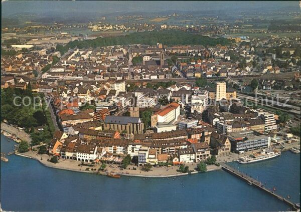 Friedrichshafen Bodensee Fliegeraufnahme