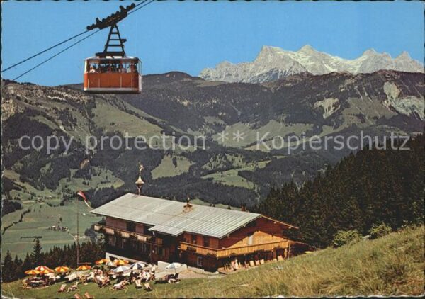 St Johann Tirol Seilbahn Angerer Alm am Kitzbüheler Hor