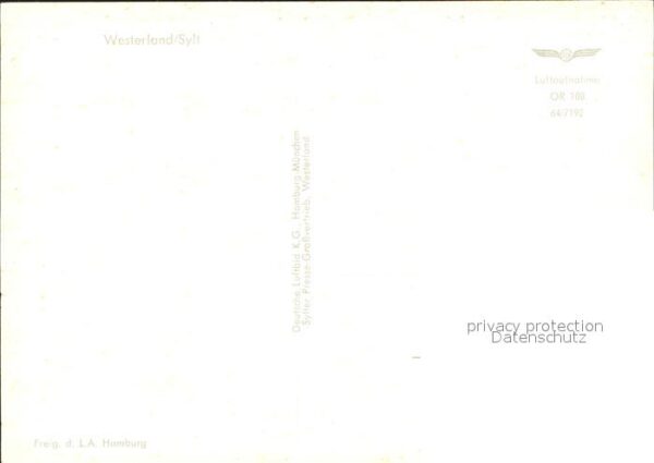 Westerland Sylt Fliegeraufnahme – Bild 2