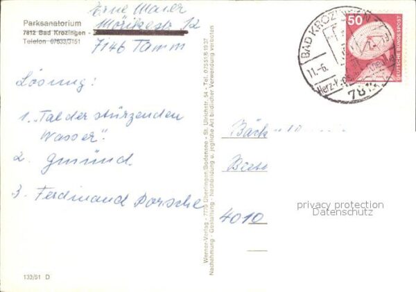 Bad Krozingen Parksanatorium – Bild 2