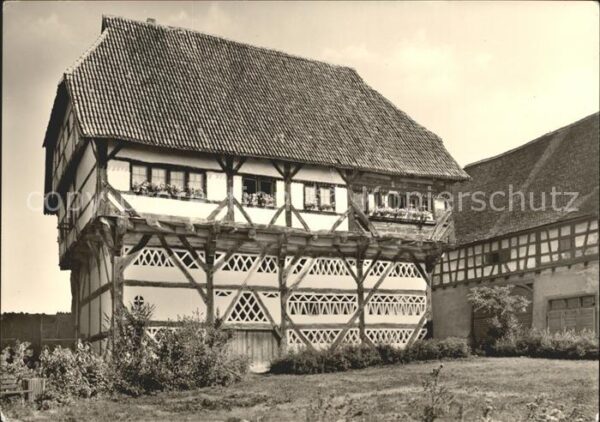 Pfullendorf ältestes Wohnhaus Fachwerk erbaut 1317