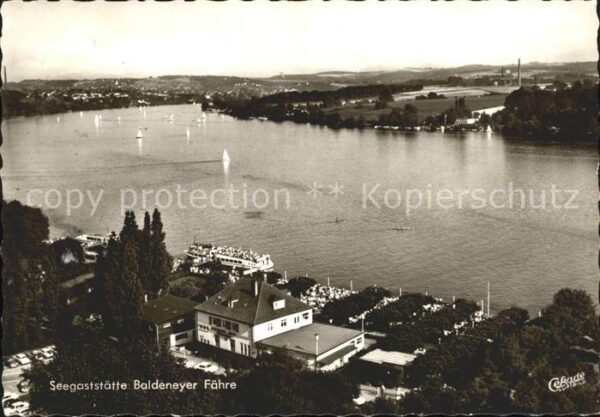 Essen Ruhr Seegaststätte Baldeneyer Fähre