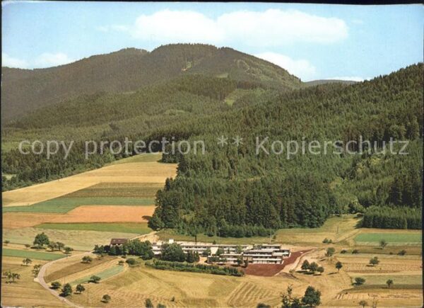 Elzach Fliegeraufnahme Neurologisches Sanatori