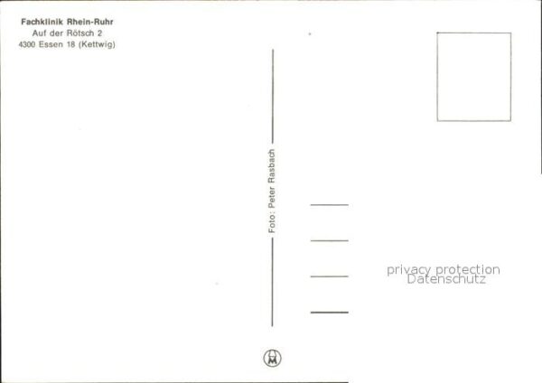 Essen Ruhr Fachklinik Rhein Ruhr Auf der Rötsch 2 – Bild 2