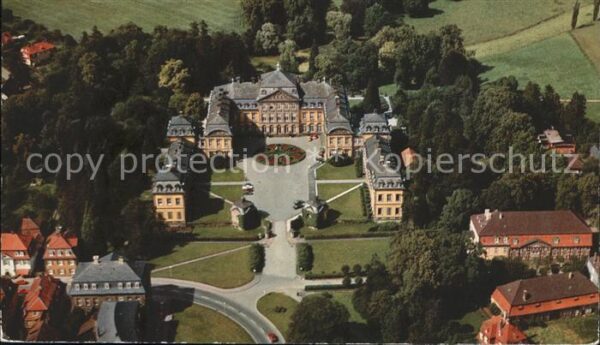 Arolsen Bad Fliegeraufnahme Residenzschloss