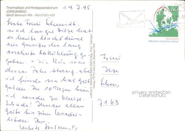 Biberach Riss Fliegeraufnahme Jordansbad – Bild 2