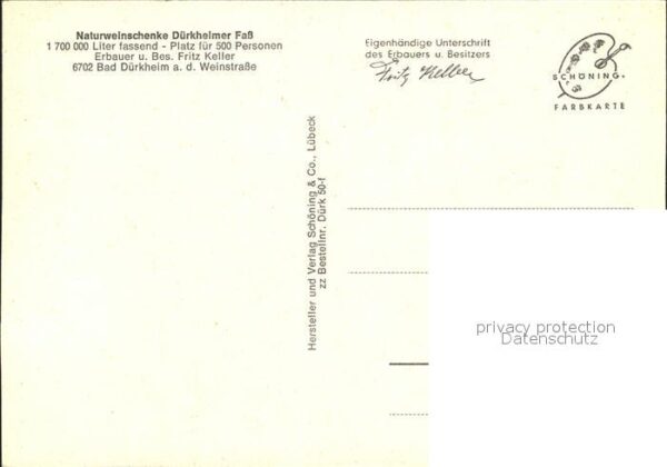 Bad Duerkheim Naturweinschenke Dürkheimer Faß – Bild 2